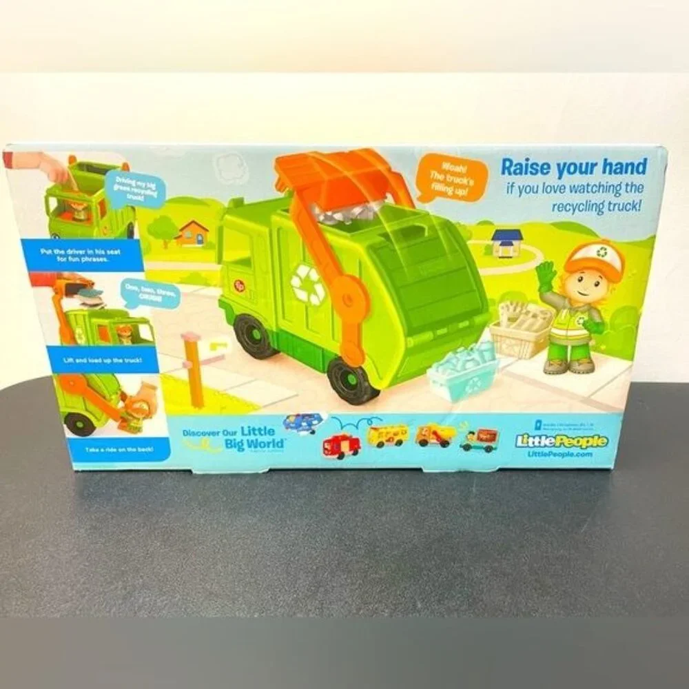 Fisher Price ~Little People Toy Food Truck  Figures Sounds Ages 1-5 (#8835)